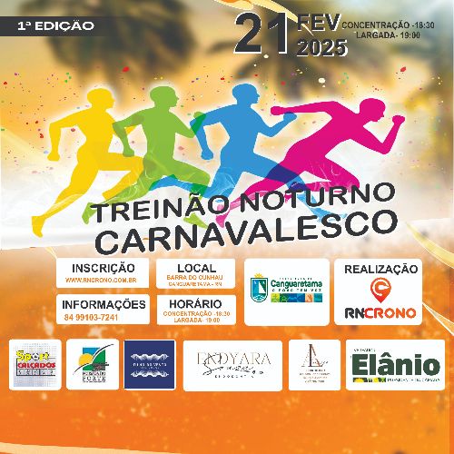 evento: TREINÃO NOTURNO CARNVALESCO 